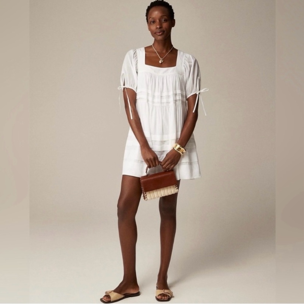 J. Crew White Mini Dress